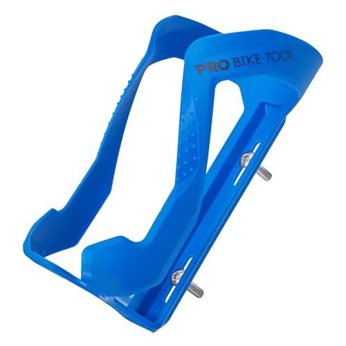 Lightweight Bike Water Bottle Holder - Nylon Glass Fiber, Blue