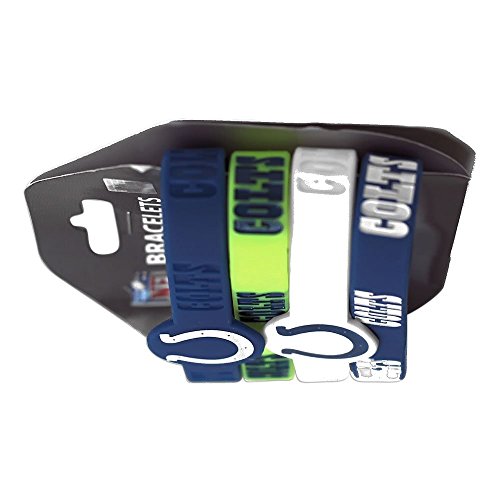 NFL Silicone Bracelets - 4-Pack for Superfans