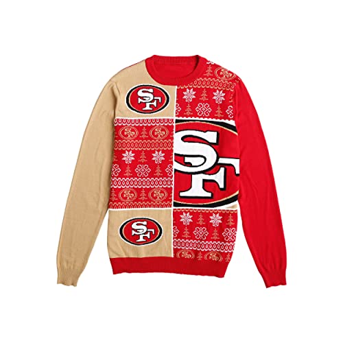 San Francisco 49ers Ugly Holiday Sweater - Large Team Color