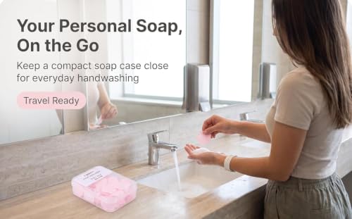 Portable Paper Soap Sheets - 4 Scented Boxes with 400 Sheets