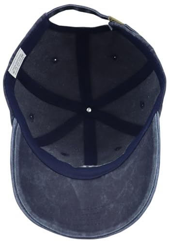 That's What I Do I Fix Stuff and I Know Things Dad Hat Navy One Size Embroidered Cotton Cap