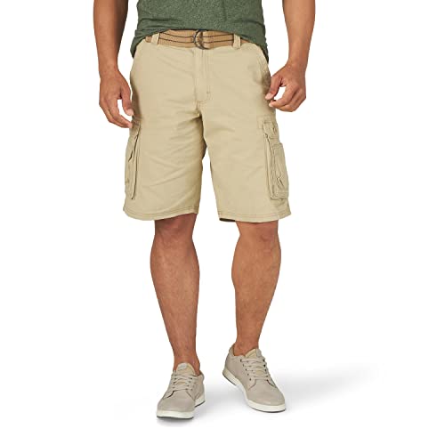 Men's Cargo Shorts with Belt - Relaxed Fit Hiking Shorts