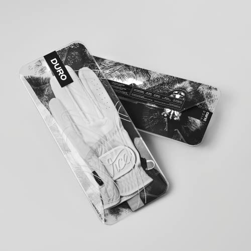 Vice Duro Golf Gloves - White, Left Handed - Large