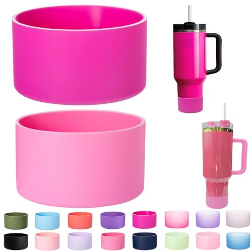 Silicone Tumbler Boot - Peach Blossom & Carnation - 30oz 40oz