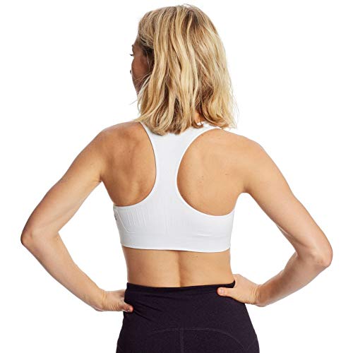 C9 Champion Women's Medium Support Seamless Racerback Bra - Large, True White