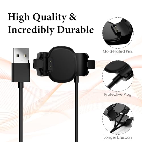 Magic Band Plus Charger - 3.3FT USB-A - Black