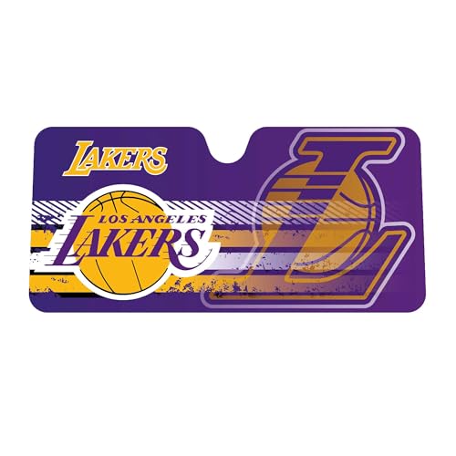 NBA Los Angeles Lakers Windshield Sun Shade - 59" x 29.5"