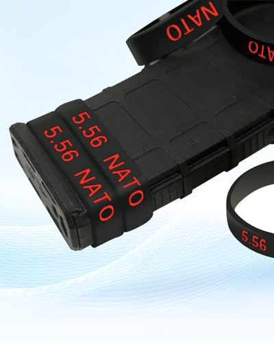 5.56 Magazine Marking Bands - 10 Pack for Quick Identification
