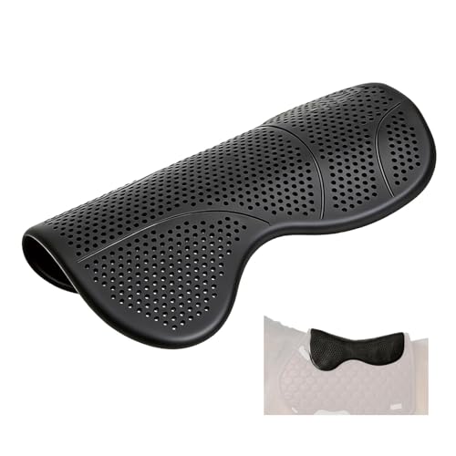 THREE ARCHERS Silicone Gel Horse Saddle Pad - Non-Slip, Shock Absorbing, All-Purpose Riding Pad