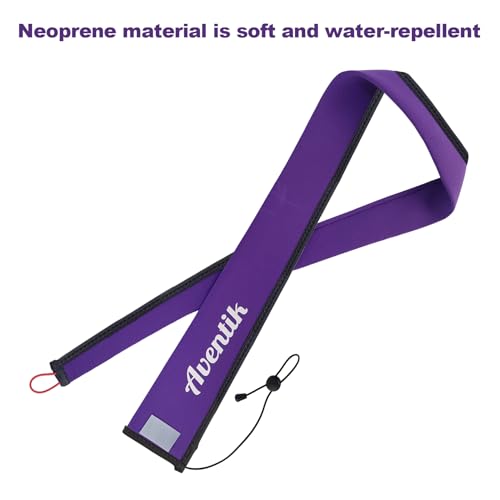 Neoprene Fishing Rod Sleeve - 75 Inch Casting - Purple