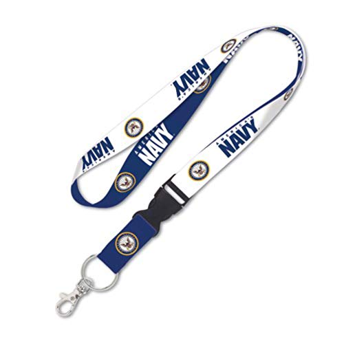 U.S. Navy Lanyard with Detachable Buckle - 1 Inch