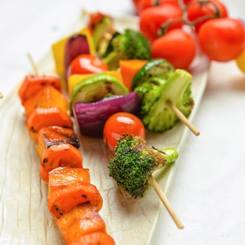 Bamboo BBQ Kabob Grill Skewers - 4-Inch, Set of 100