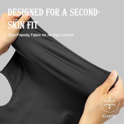 6 Pack Full Face Ski Mask Balaclava - Black for Men & Women