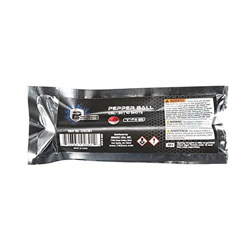 Pepper Rounds .50 Caliber Paintball Ammo - 10 Count