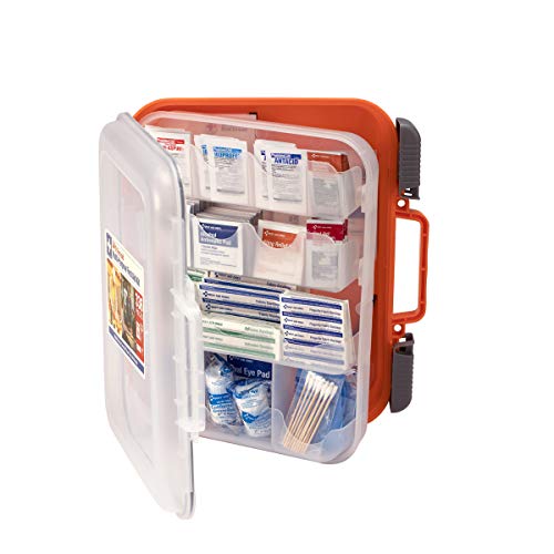 24/7 First Aid OSHA Compliant 336-Piece Emergency First Aid Kit, 100-Person, Plastic Case, 1 Pack
