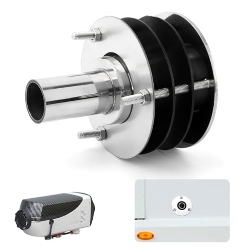 24mm Stainless Steel Thru Hull Exhaust Skin - Silver