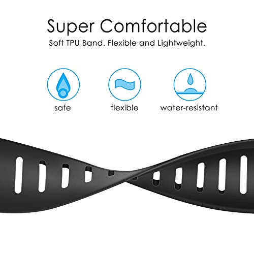 Adjustable TPU Band for Suunto Core - Black