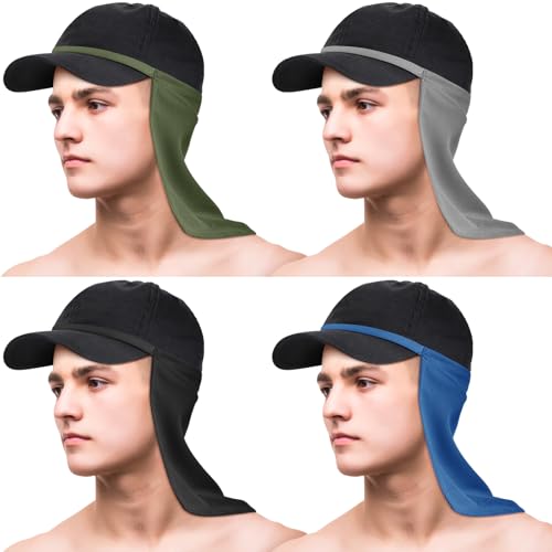 Neck Gaiter Cover for Sun Protection - Black, Gray, Blue, Military Green