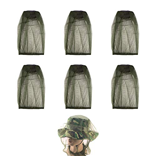 Mosquito Hat Mask Head Cover - Premium Face Mesh Net (6 Variants)