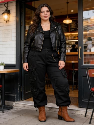 Women's Cargo Pants Quick Dry Military Camo Work Pants with Pockets