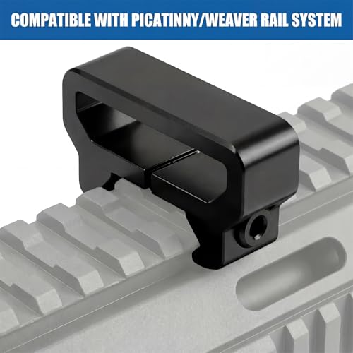 Aluminum Picatinny Sling Mount - 20mm Rail Attachment (2pcs)