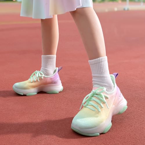 Girls Slip-On Jelly Sole Sneakers - Green, Little Kid by DREAM PAIRS