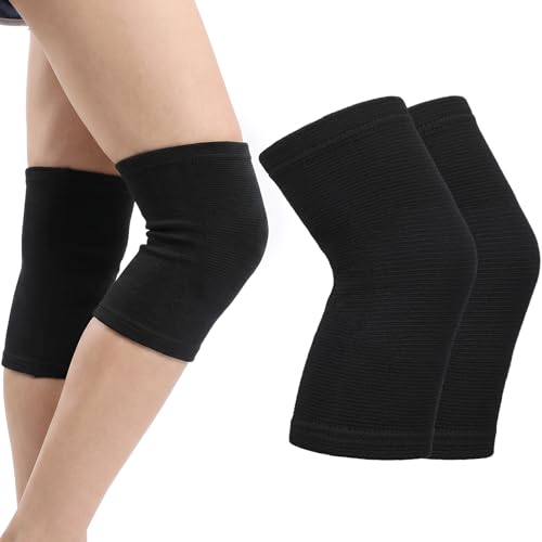 Bamboo Knee Sleeve - Elastic Compression Brace for Pain Relief