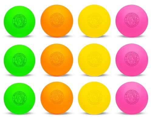 Signature Lacrosse Foam Massage Balls Set - 2/4/8/12/100, No Chemical Smell