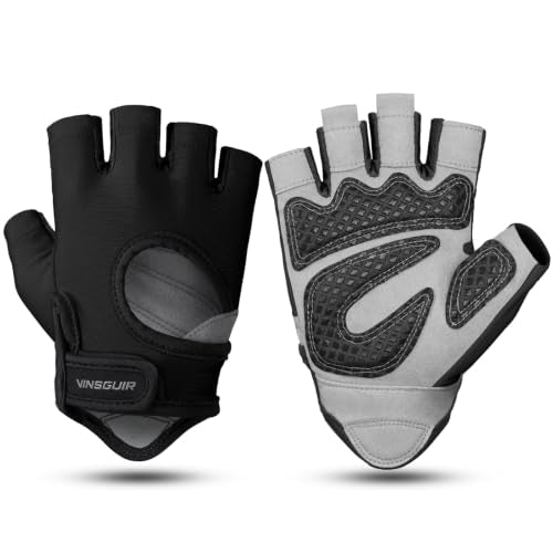 VINSGUIR Workout Gloves for Men and Women, Weight Lifting with