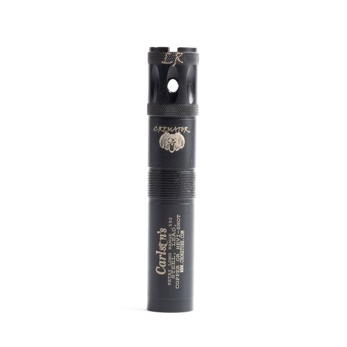 Carlson's Cremator Ported Long Range 20 Gauge Choke Tube, for use with Retay, 0.592 Diameter, Blued Steel, Made in USA