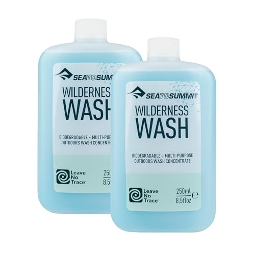 Sea to Summit Wilderness Wash Multi-Purpose Liquid Camp Soap - 2 Pack, 250ml