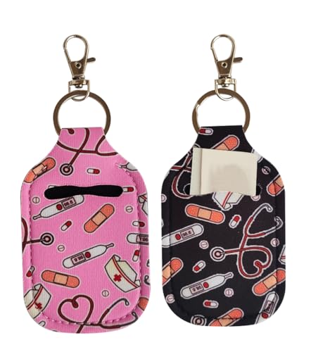 2-Pack First Aid Bandage Holder Case - Portable Keychain Storage