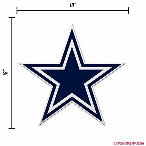 Dallas Cowboys Die-Cut Pennant - Soft Felt Decor for Home