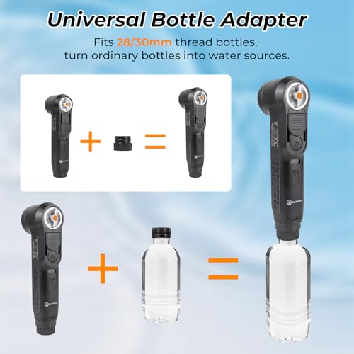 Brarvagur Black Portable Travel Bidet with 1600mAh Rechargeable Battery & 2.5L Tank