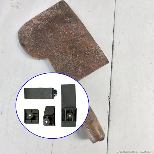 4 Pcs Plastic Sandpaper Block Hard, Black Hand Sander for Sanding Wood Leather