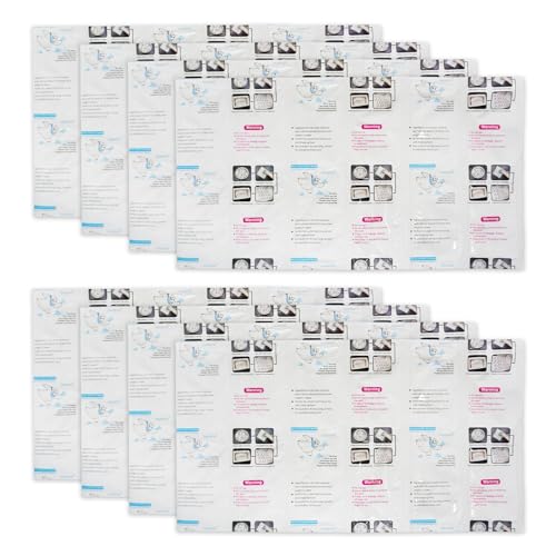 Dry Ice Packs for Shipping - 8 Sheets with 12 Cells Each