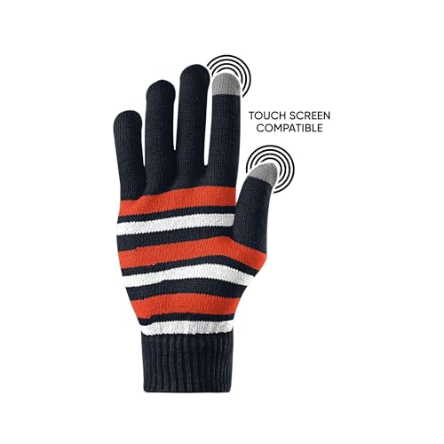 Chicago Bears Knit Hat & Gloves Set - Team Color, One Size