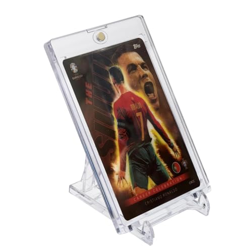 Magnetic Trading Card Holders with Adjustable Display Stand