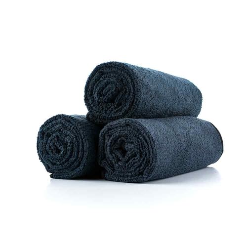 Premium Microfiber Gym Towel - Ultra Soft & Absorbent - Midnight (3-Pack)