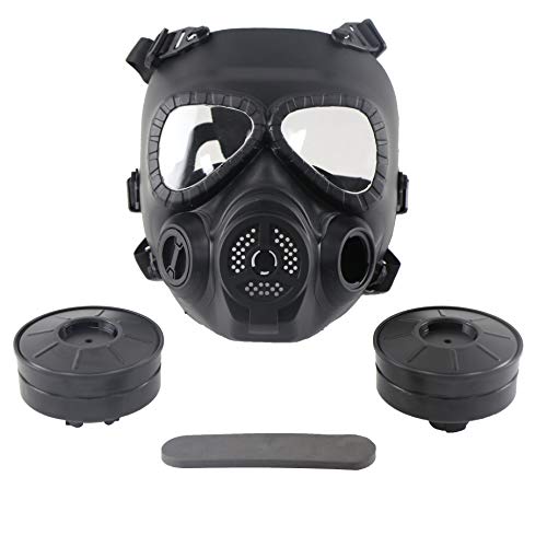 Full Face Skull Airsoft Mask with Dual Fans - M04 Model