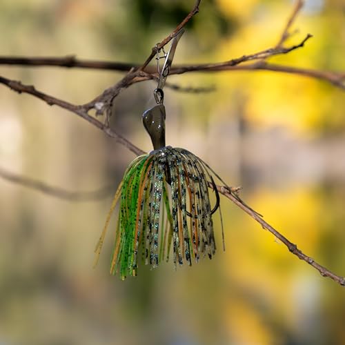 Reaction Tackle Blade & Vibe Fishing Jigs for Bass, Pike, Walleye, Muskie - 3 Pack