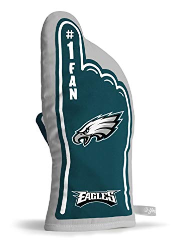 NFL Oven Mitt - Heat Resistant 100% Cotton with Team Colors