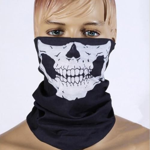 Skull Mask Gaiter Headwear - Breathable Seamless Balaclava