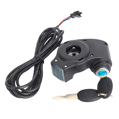 E-Bike Throttle Control Switch with Voltage Display - LCD Replacement