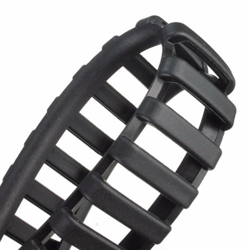Picatinny Rail Covers - 4 Packs Rubber Grip - Black