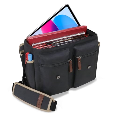 Black ENHANCE Designer Edition D&D Messenger Bag for RPG Players