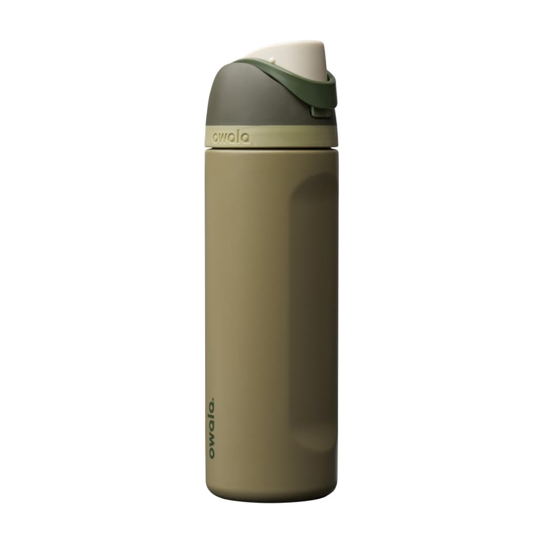Owala FreeSip - Stainless Steel - 24-oz. - Green Off Road