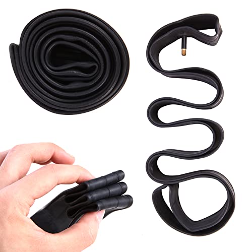2PCS Heavy Duty Bike Inner Tubes 26x1.5/1.75 Schrader Valve - Compatible with Mountain & City Bikes