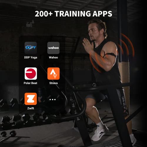 COOSPO HW9 Heart Rate Monitor Armband - Bluetooth 5.0 Optical Sensor