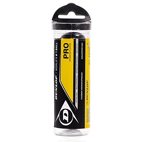 Pro XX Squash Ball - 3-Ball Tube - Official WSF/PSA Ball